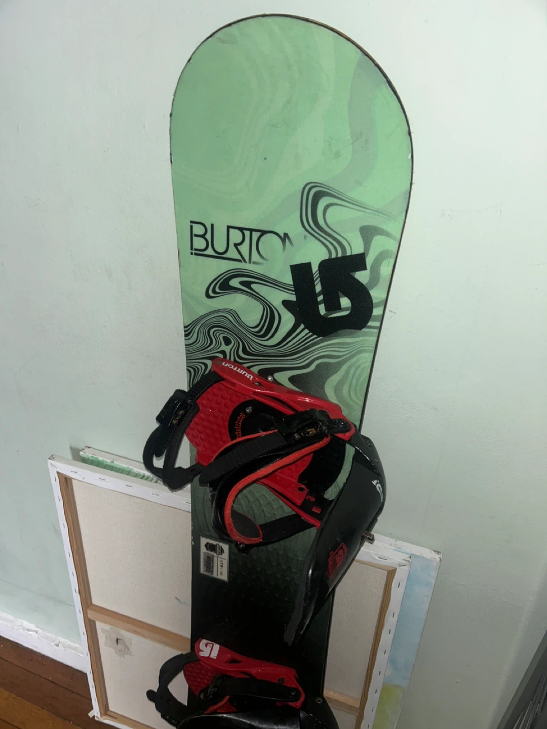 Burton LTR-L 144 Snowboard with Bindings - photo 2