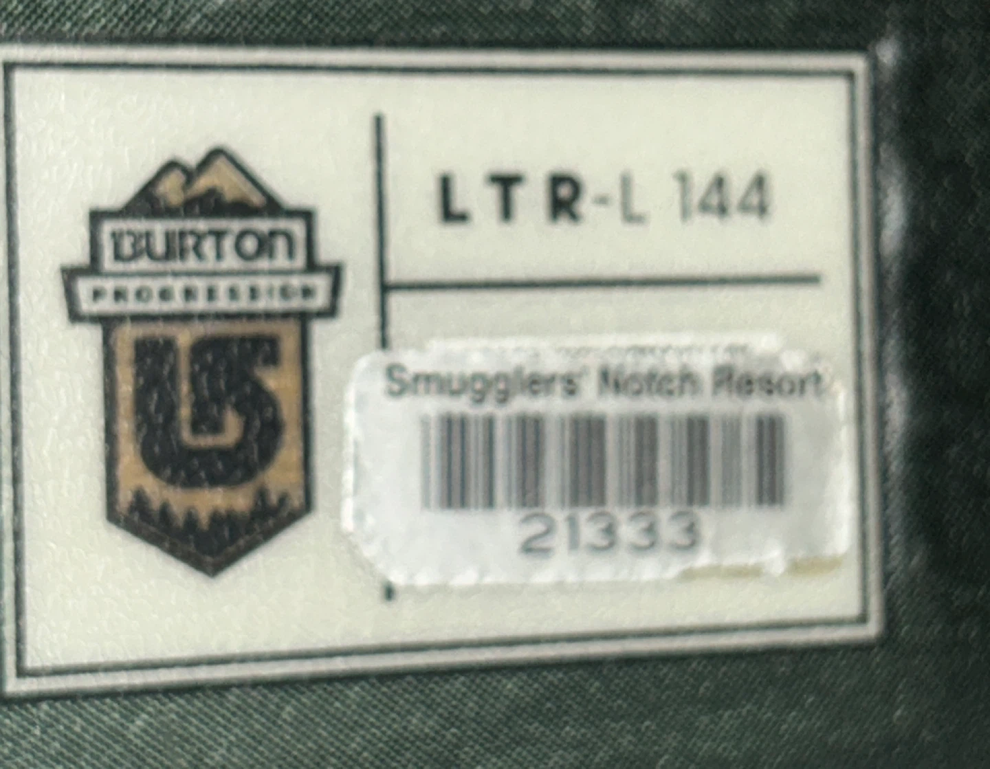 Burton LTR-L 144 Snowboard with Bindings - photo 5