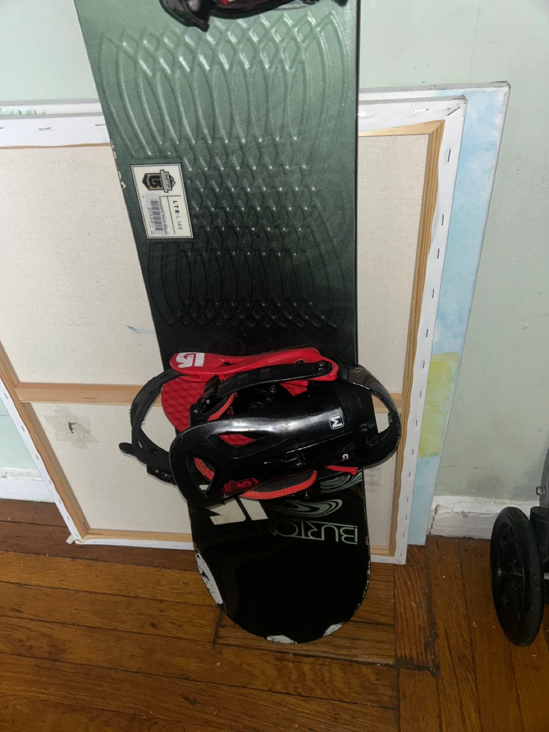 Burton LTR-L 144 Snowboard with Bindings - photo 4