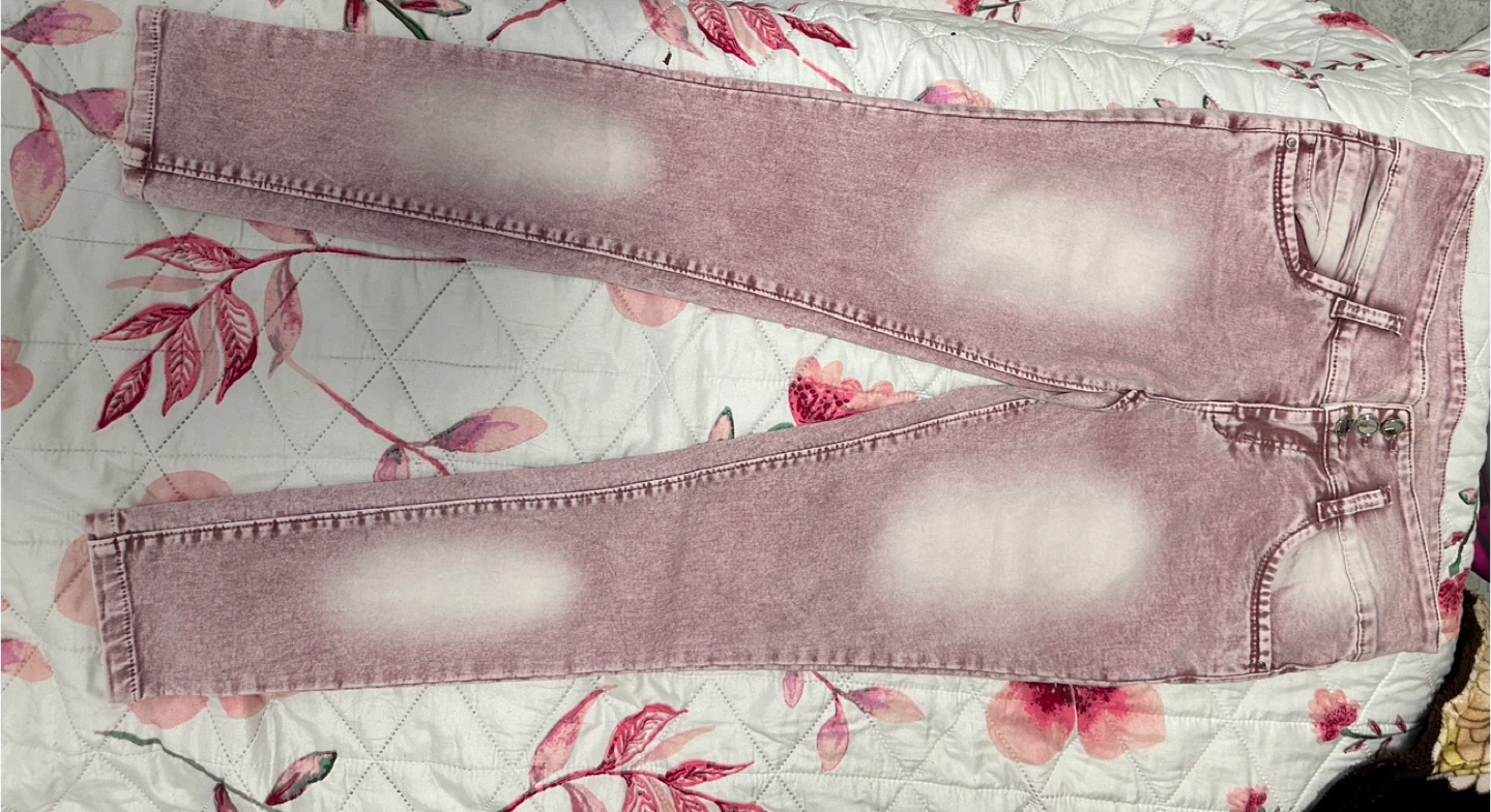 Pink Wash Denim Jeans - photo 2