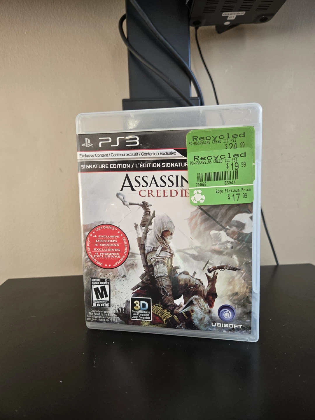 Assassin's Creed III Signature Edition PS3
