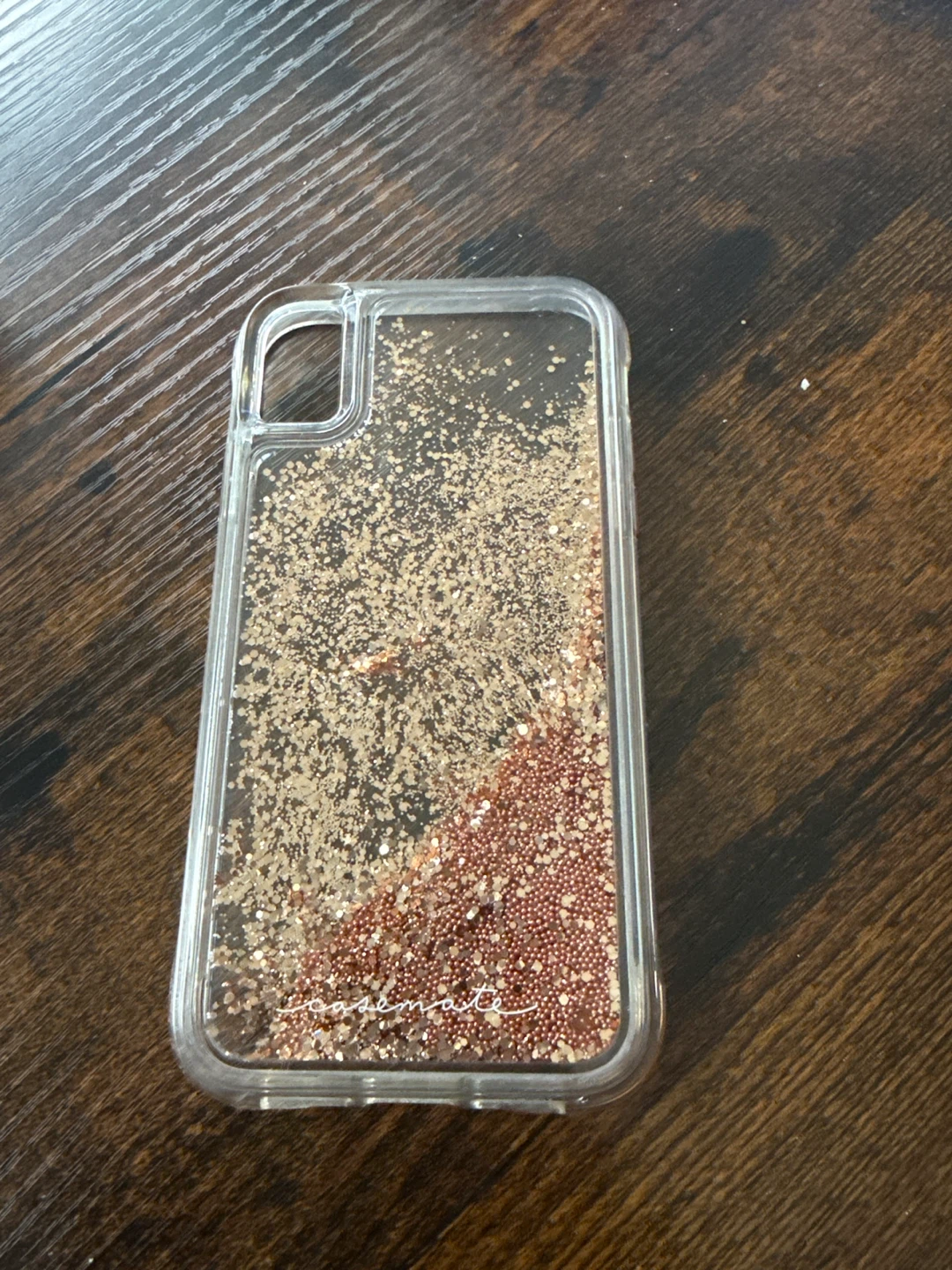 Clear Glitter Phone XR Case 🏆