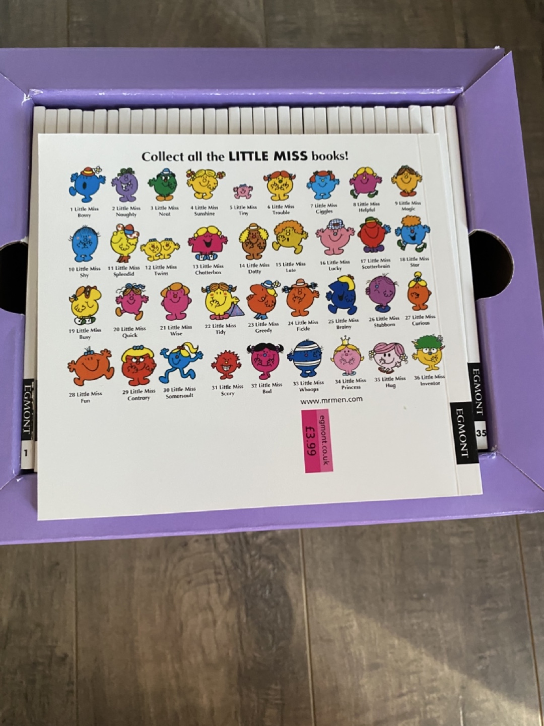 Little Miss My Complete Collection Box Set - 36 Books - photo 4