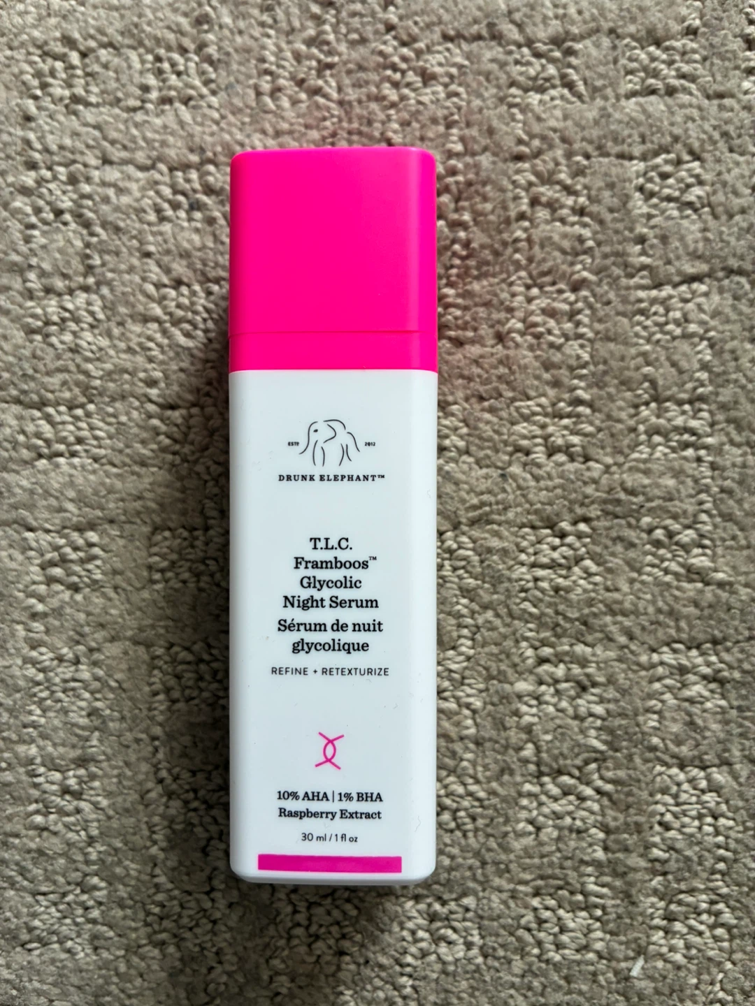 Drunk Elephant T.L.C. Framboos Glycolic Night Serum 30ml