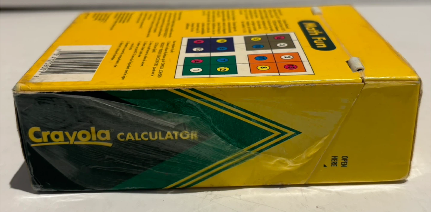 Vintage 1994 Crayola Calculator  - Tested Working - photo 5