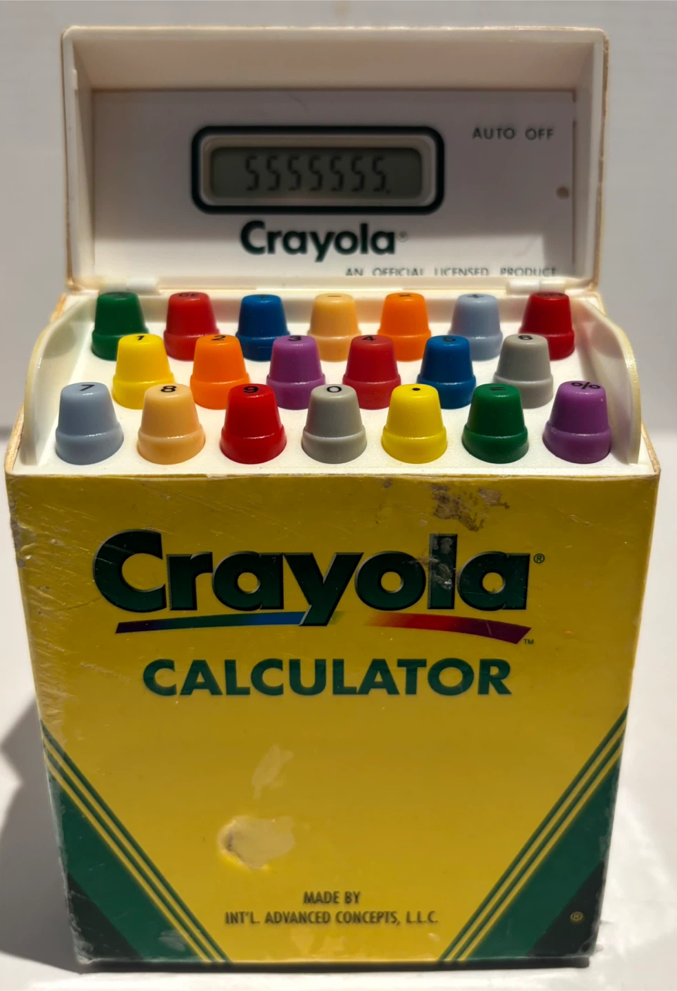 Vintage 1994 Crayola Calculator  - Tested Working - photo 3