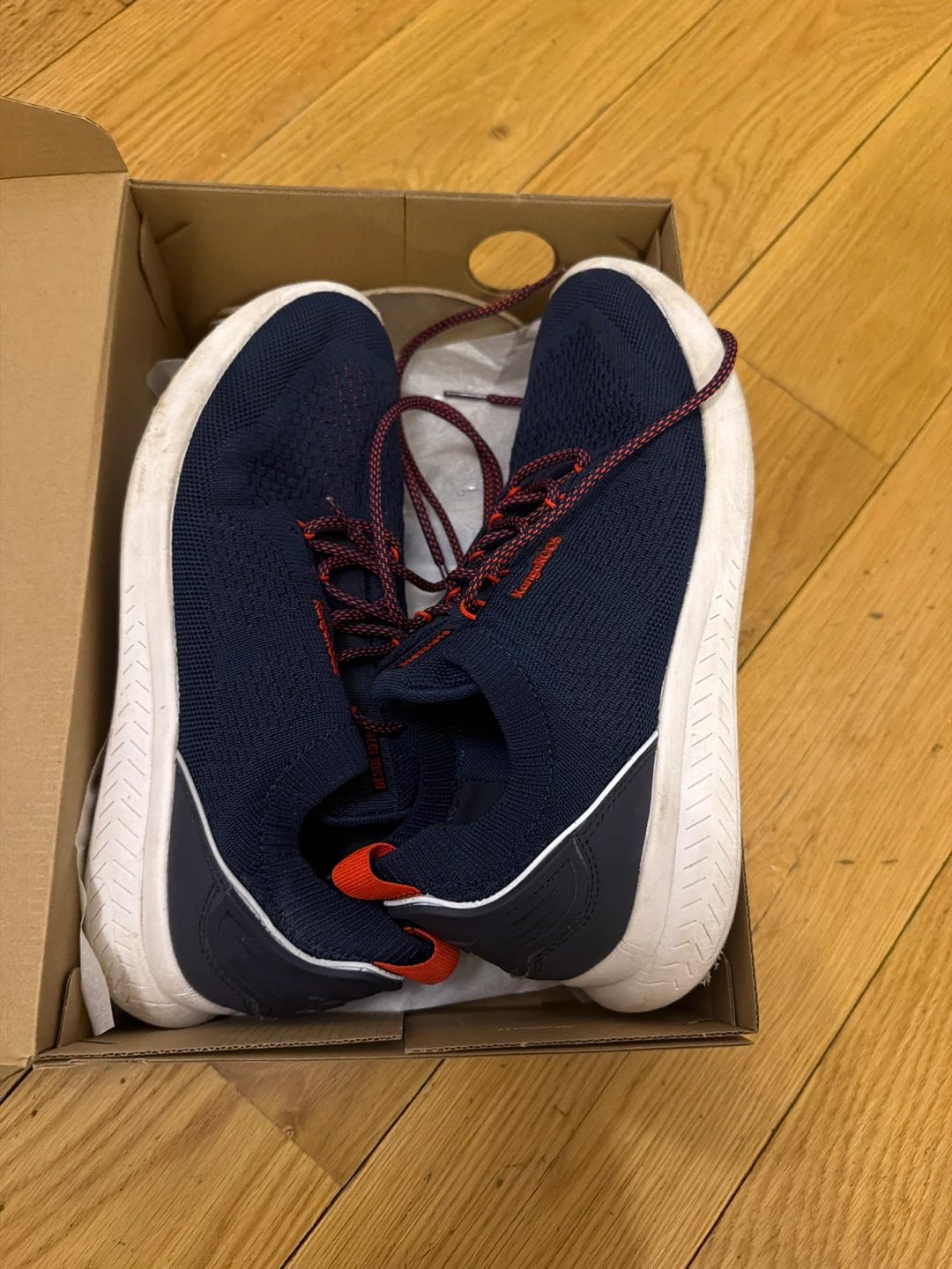 KangaROOS Navy Blue Knit Sneakers - photo 4