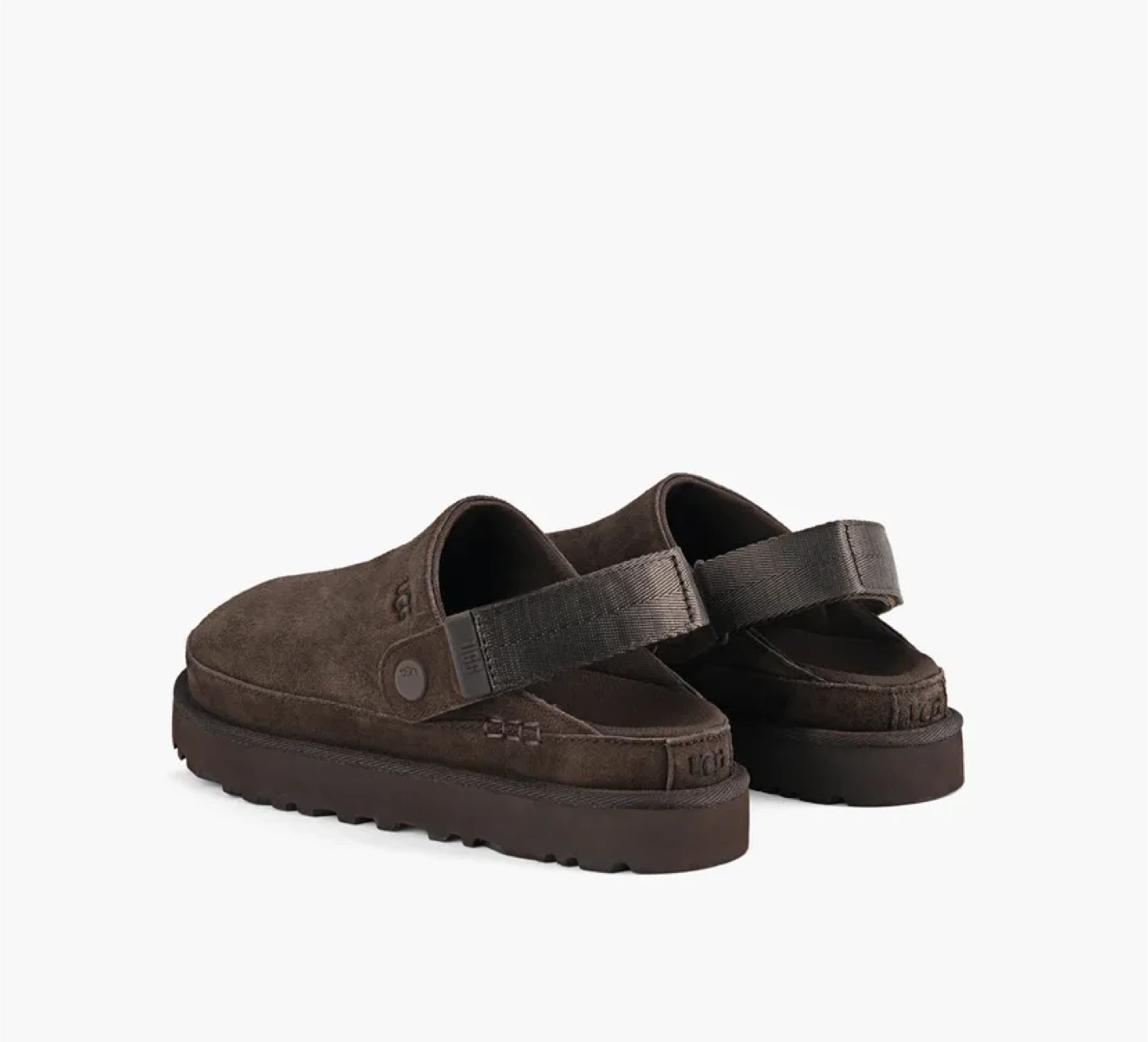 UGG Men's Tasman X Slide Clogs Brown Suede