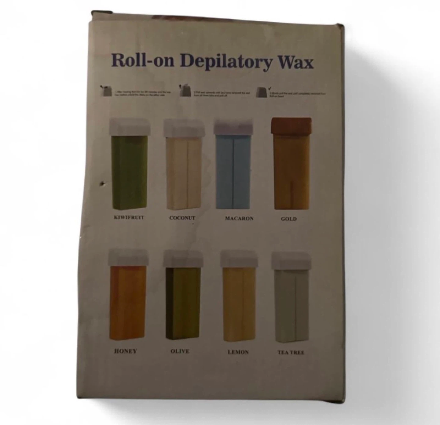 Roll-on Depilatory Wax Cartridges Variety Pack
