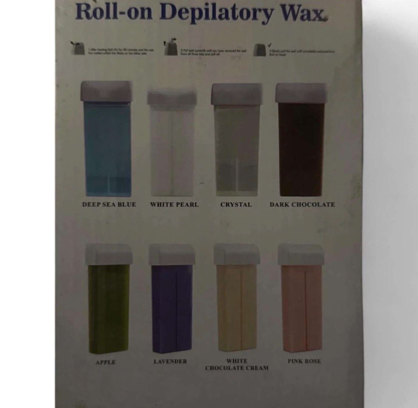 Roll-on Depilatory Wax Cartridges Variety Pack - photo 3