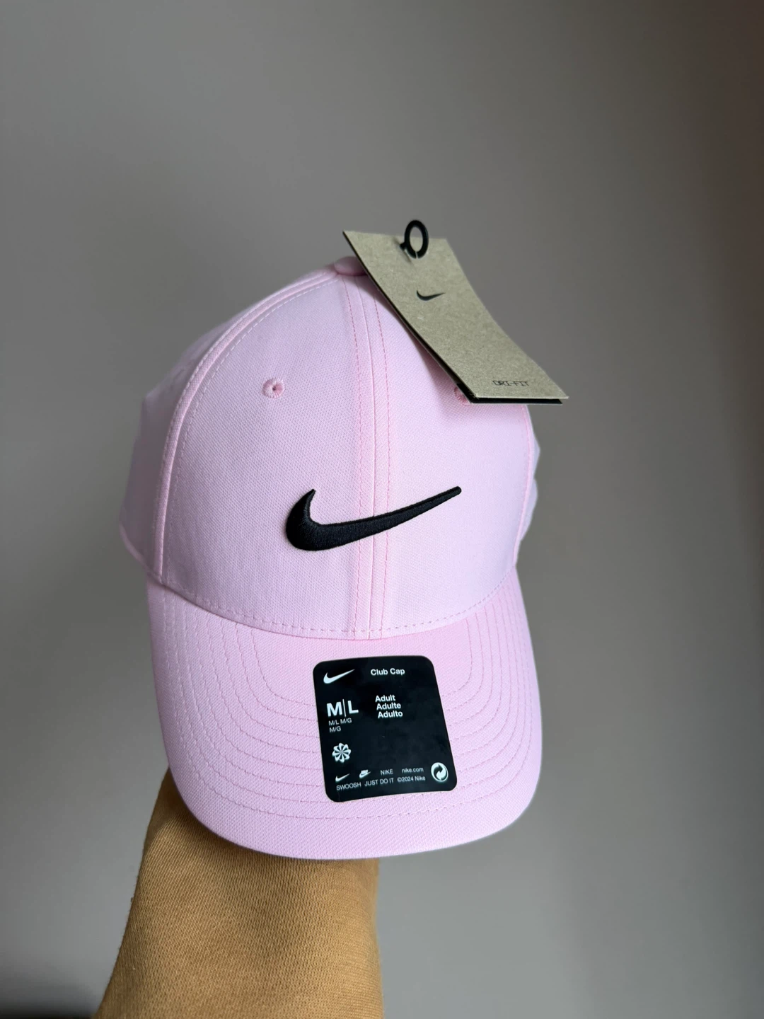 Nike Club Cap - Pink, Size M/L - photo 5