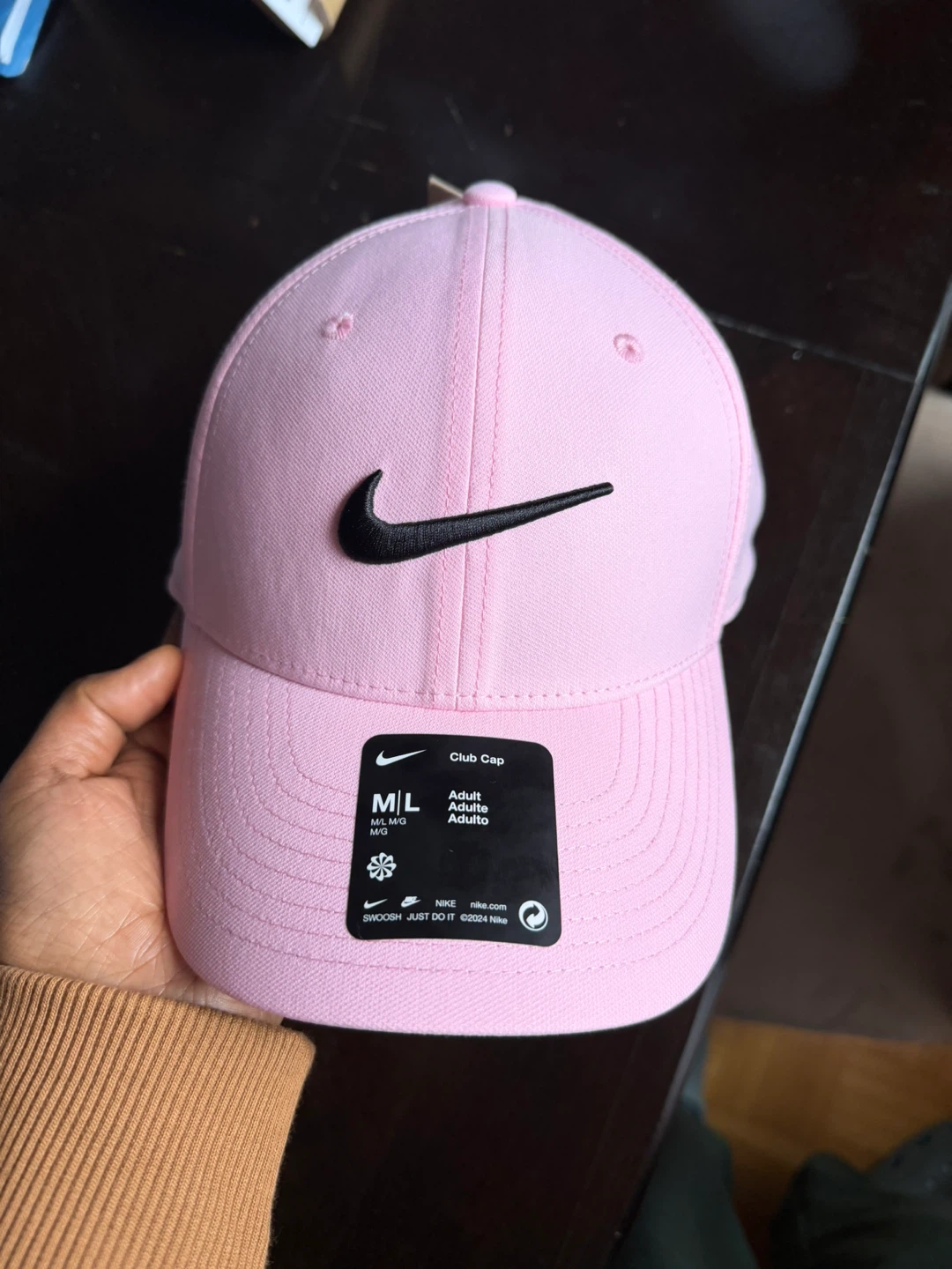 Nike Club Cap - Pink, Size M/L - photo 2
