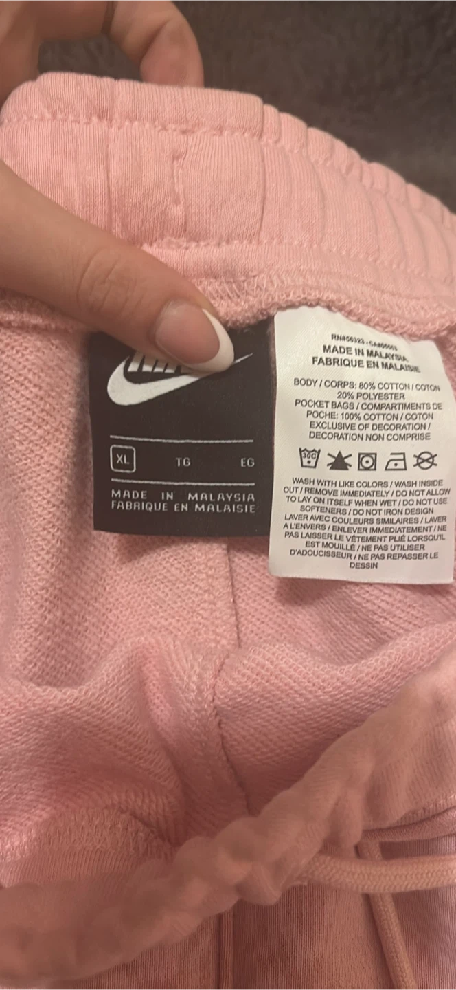 Nike Pink Jogger Shorts XL 🏆 - photo 2