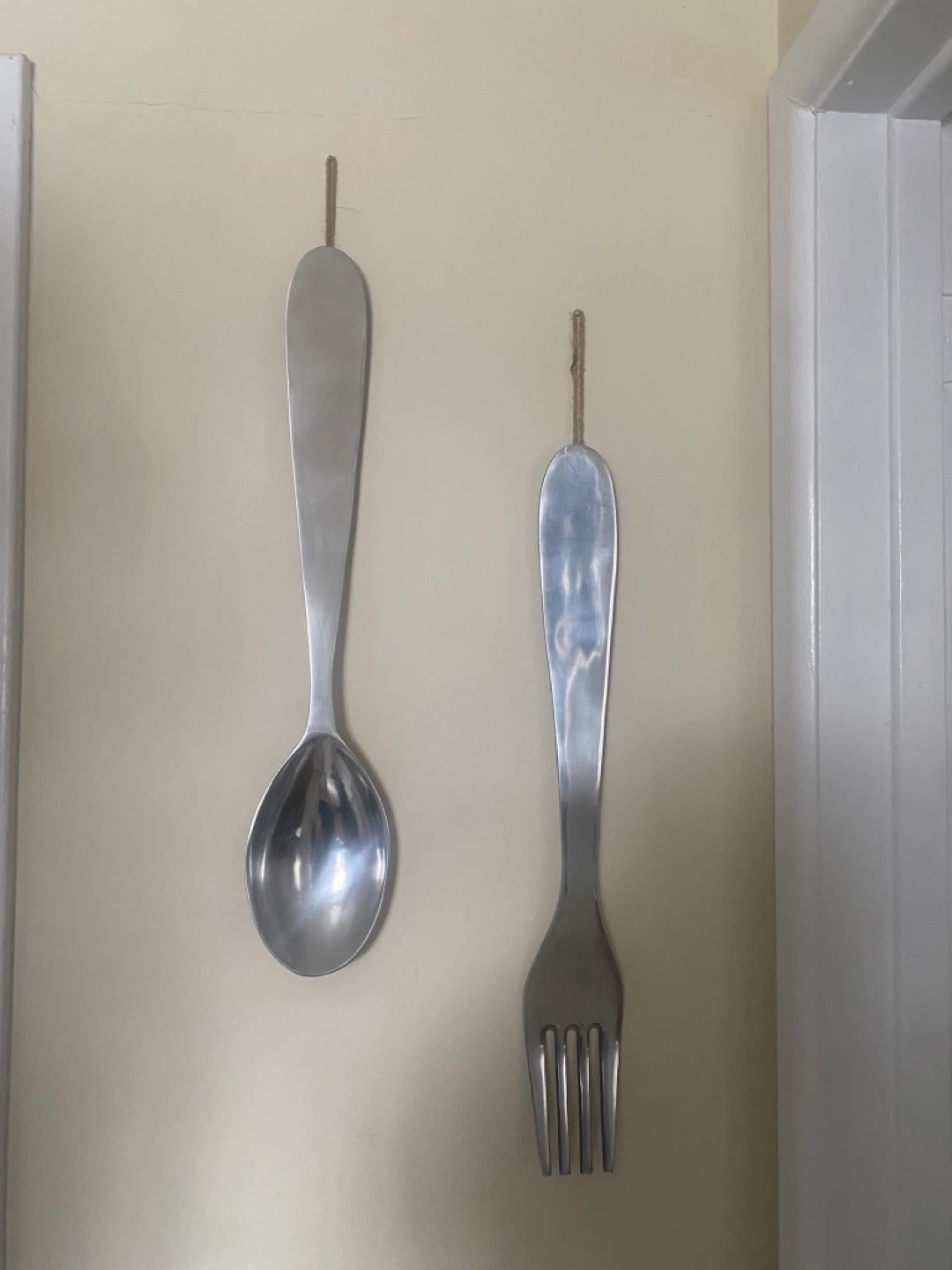 Large Decorative Spoon and Fork Wall Art - photo 2