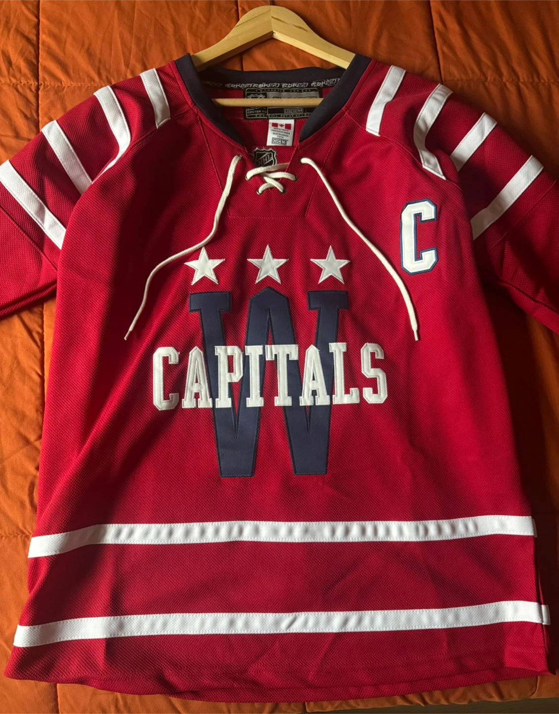 Washington Capitals Alex Ovechkin #8 Reebok Hockey Jersey
