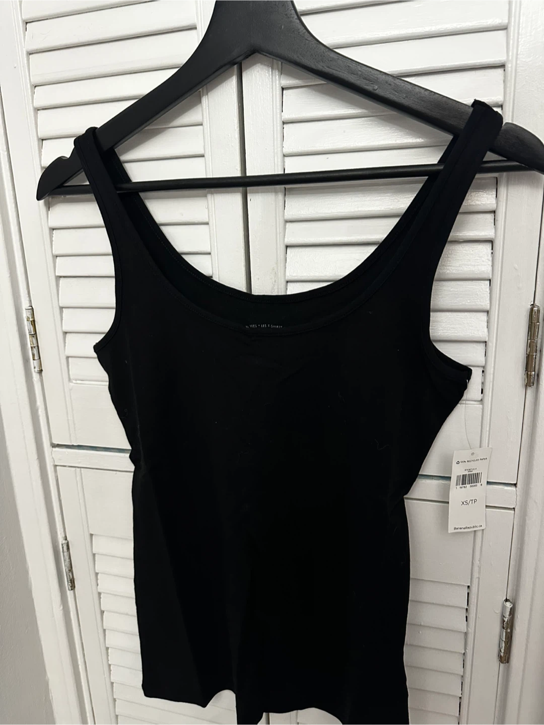 NEW Banana Republic Black Tank Top - XS - photo 2