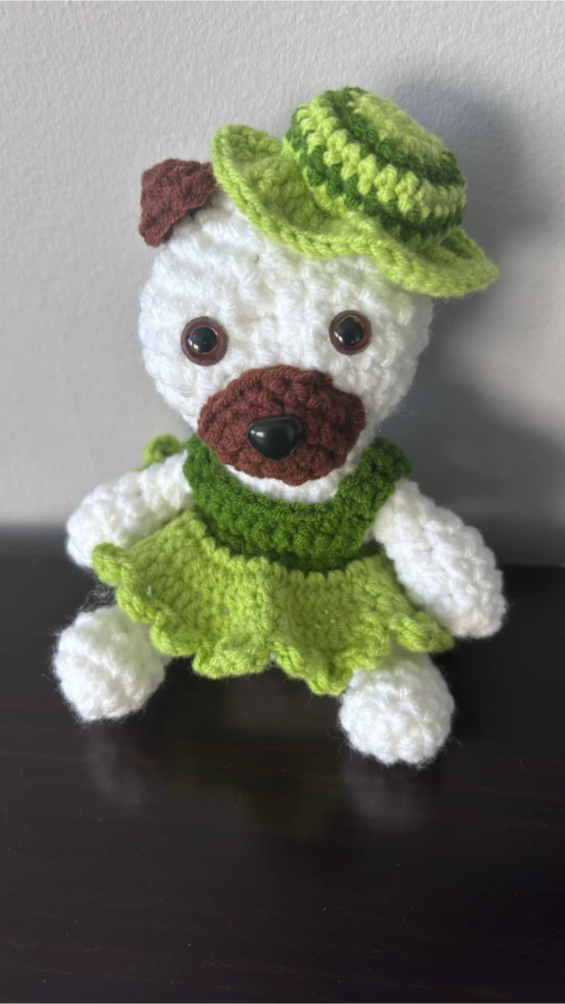 Handmade Crochet Teddy Bears with Outfits - photo 3