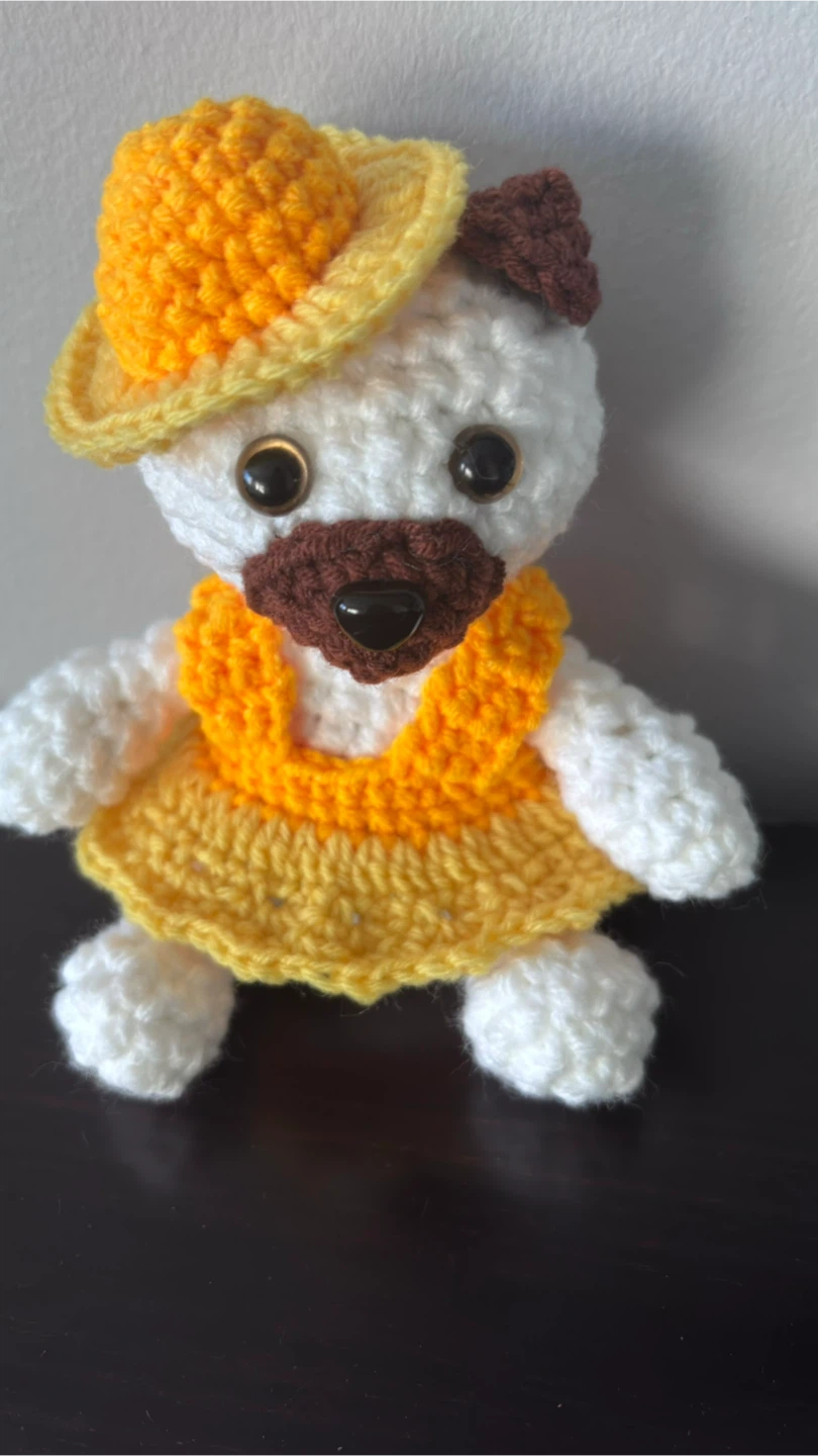Handmade Crochet Teddy Bears with Outfits - photo 2