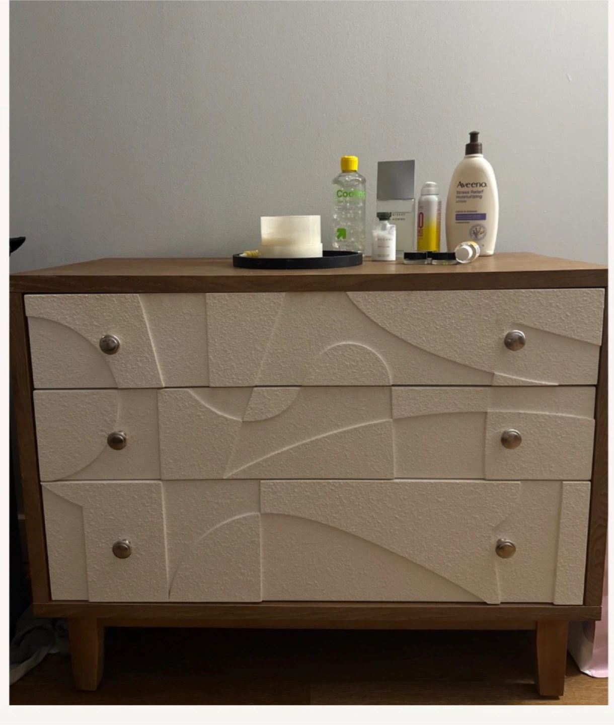 Full bedroom bundle - Queen Bed + mattress + dresser + shoe rack