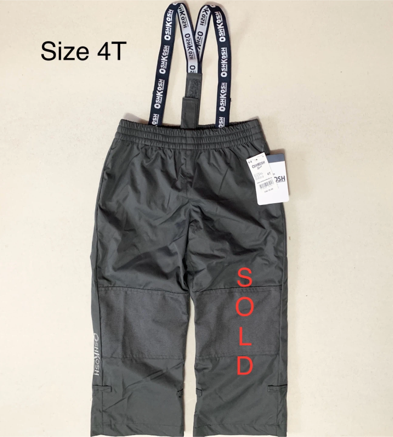 Oshkosh Kids Snow Pants Boys/Girls Adjustable Length NEW - photo 4