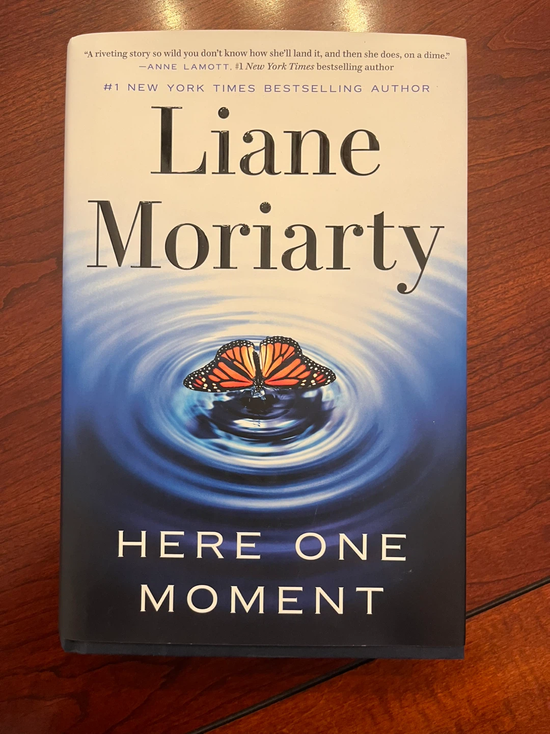 Liane Moriarty Here One Moment book