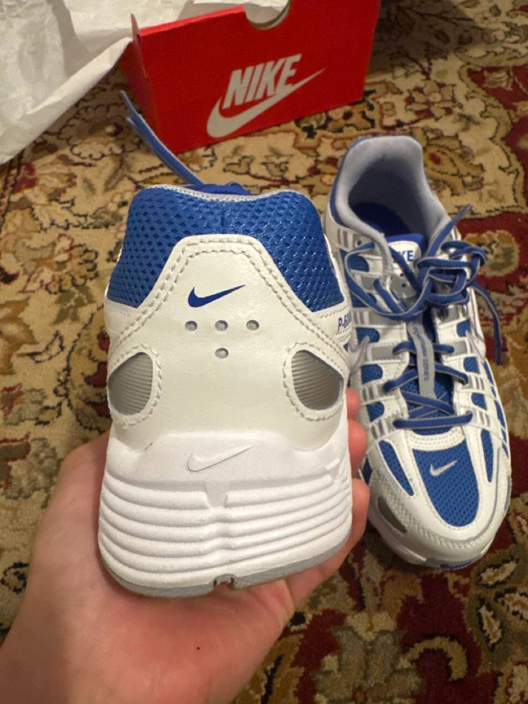 Nike P-6000 Sneakers White/Blue - photo 5