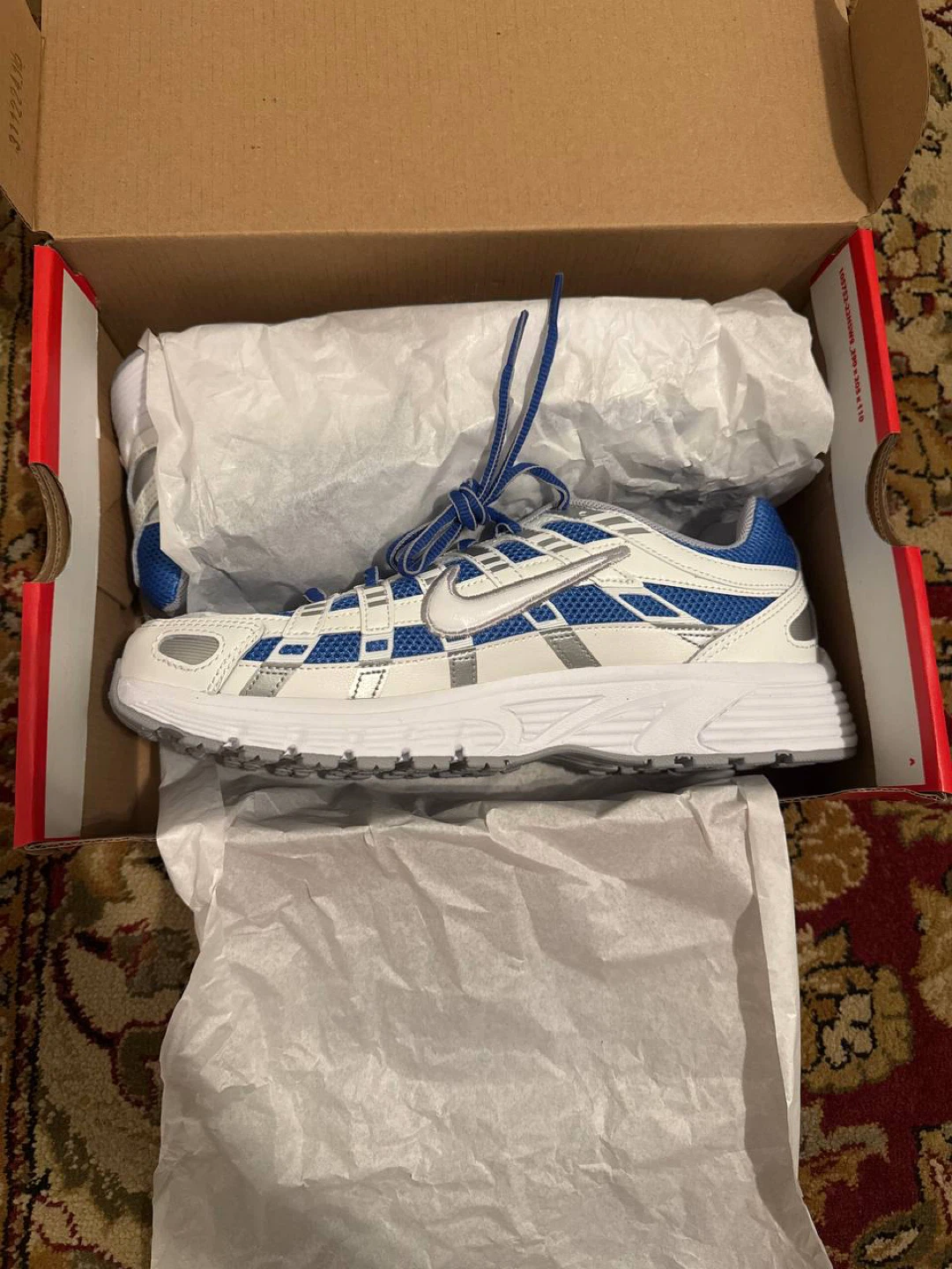 Nike P-6000 Sneakers White/Blue - photo 3