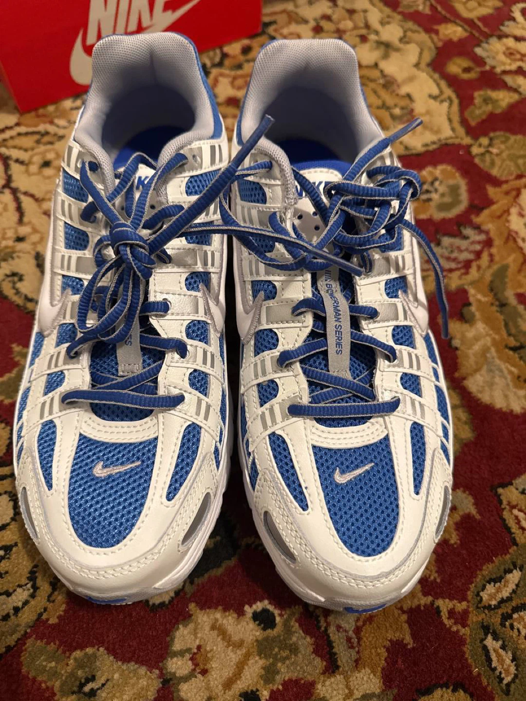 Nike P-6000 Sneakers White/Blue