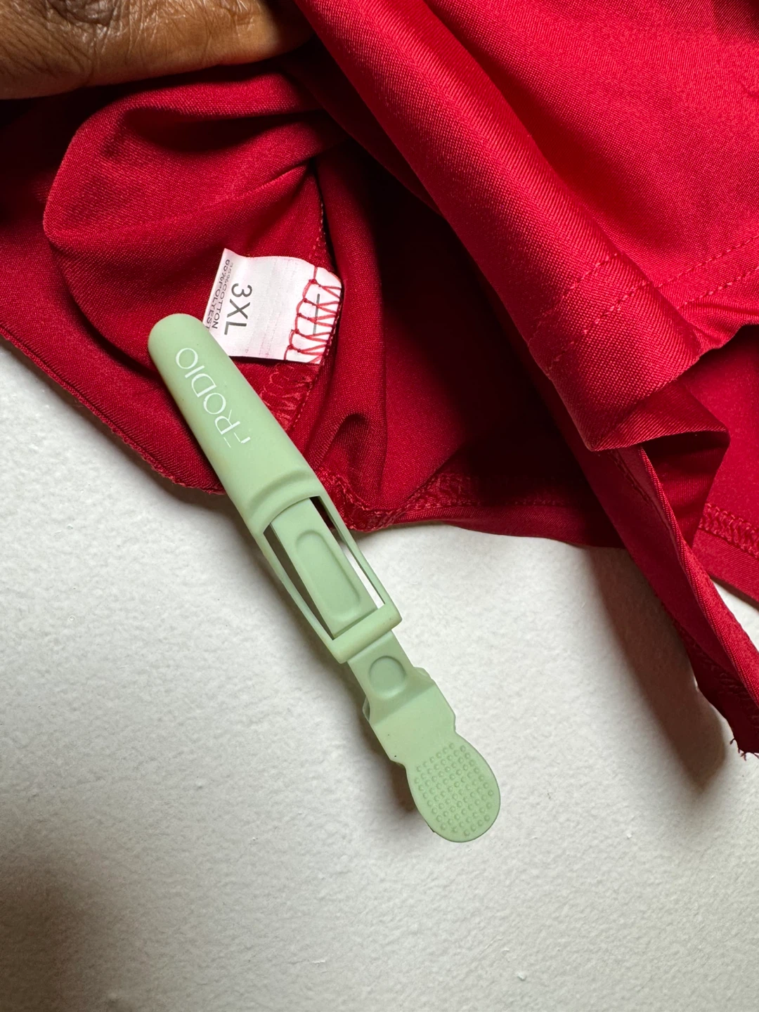 Red Short Sleeve Bodysuit - Size 3XL - photo 3