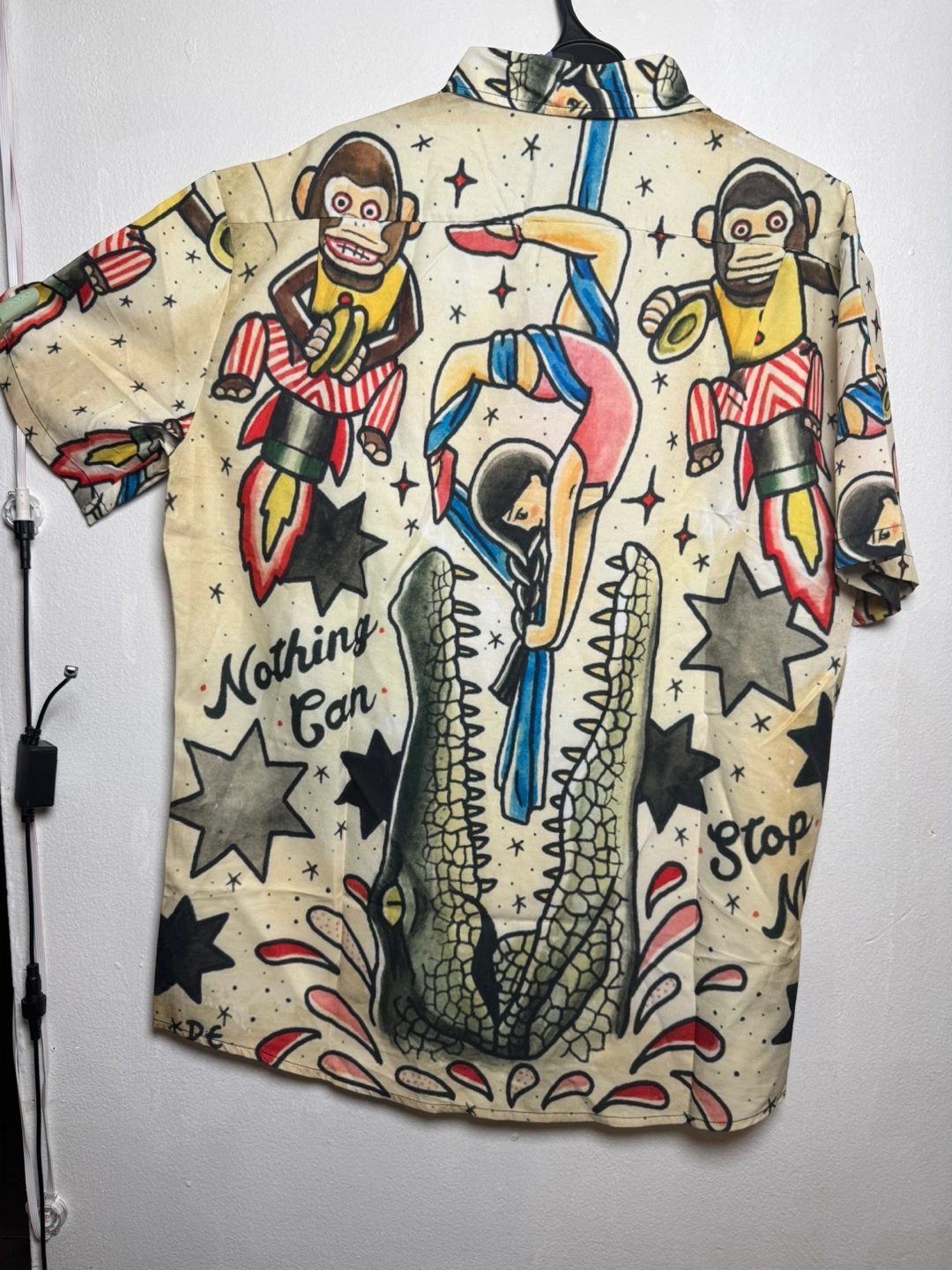 HARDdaddy Men's Graphic Button-Up Shirt XL - photo 3