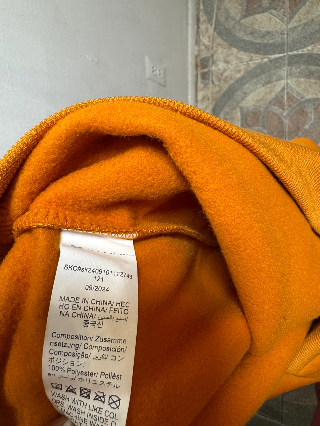 Orange "Cozy Season" Crewneck Sweatshirt XL - photo 3