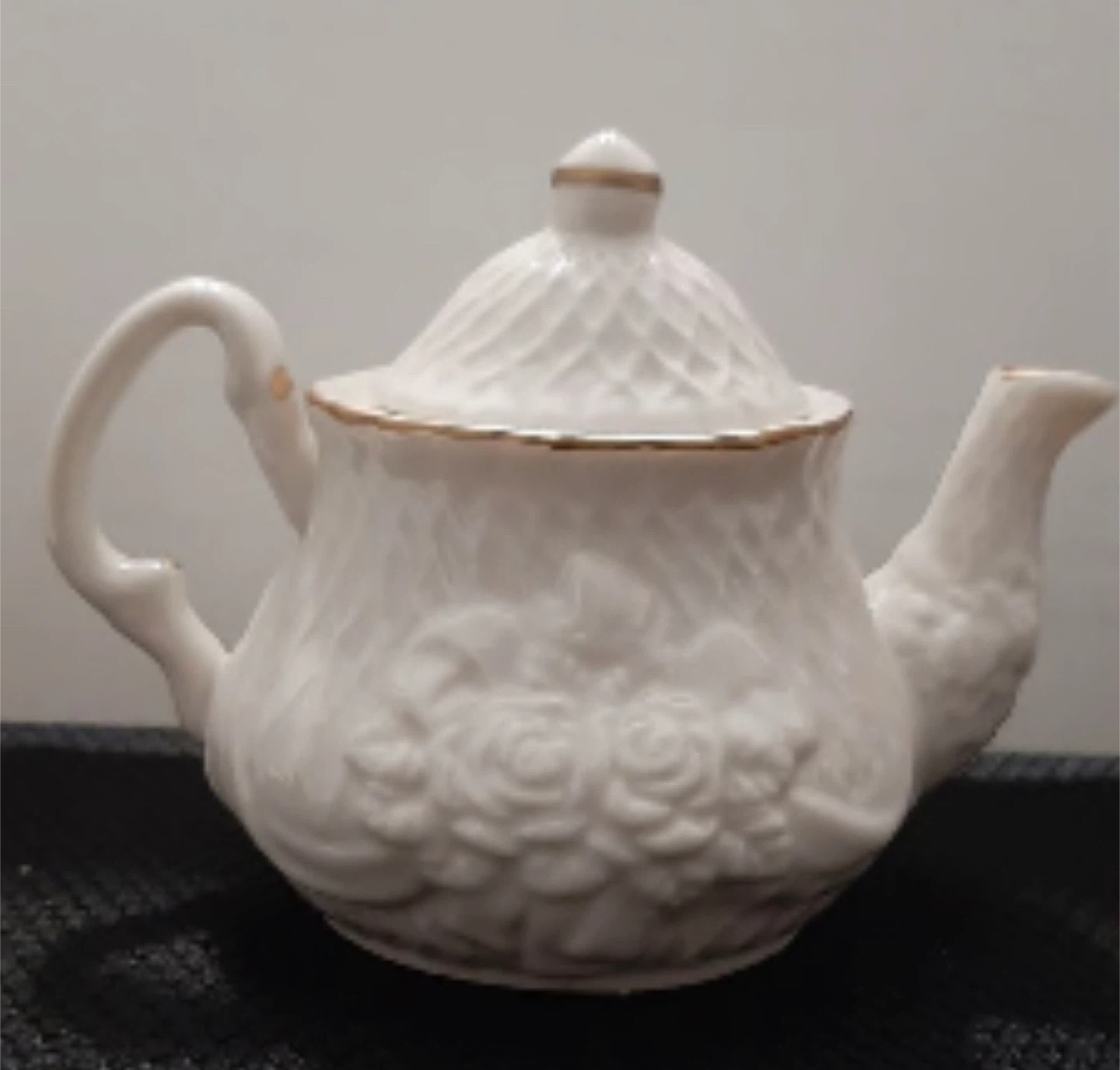 Mini Vintage Porcelain Teapot - photo 2