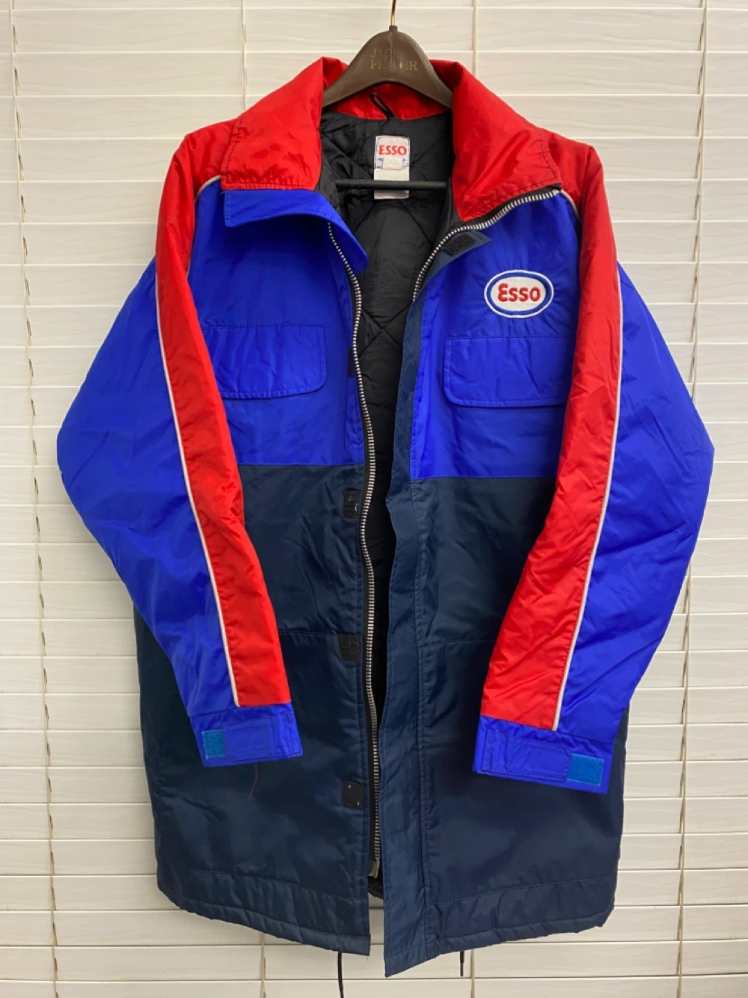 Vintage Rare Esso Gas Imperial Oil Fuel Company Jacket - L - photo 2