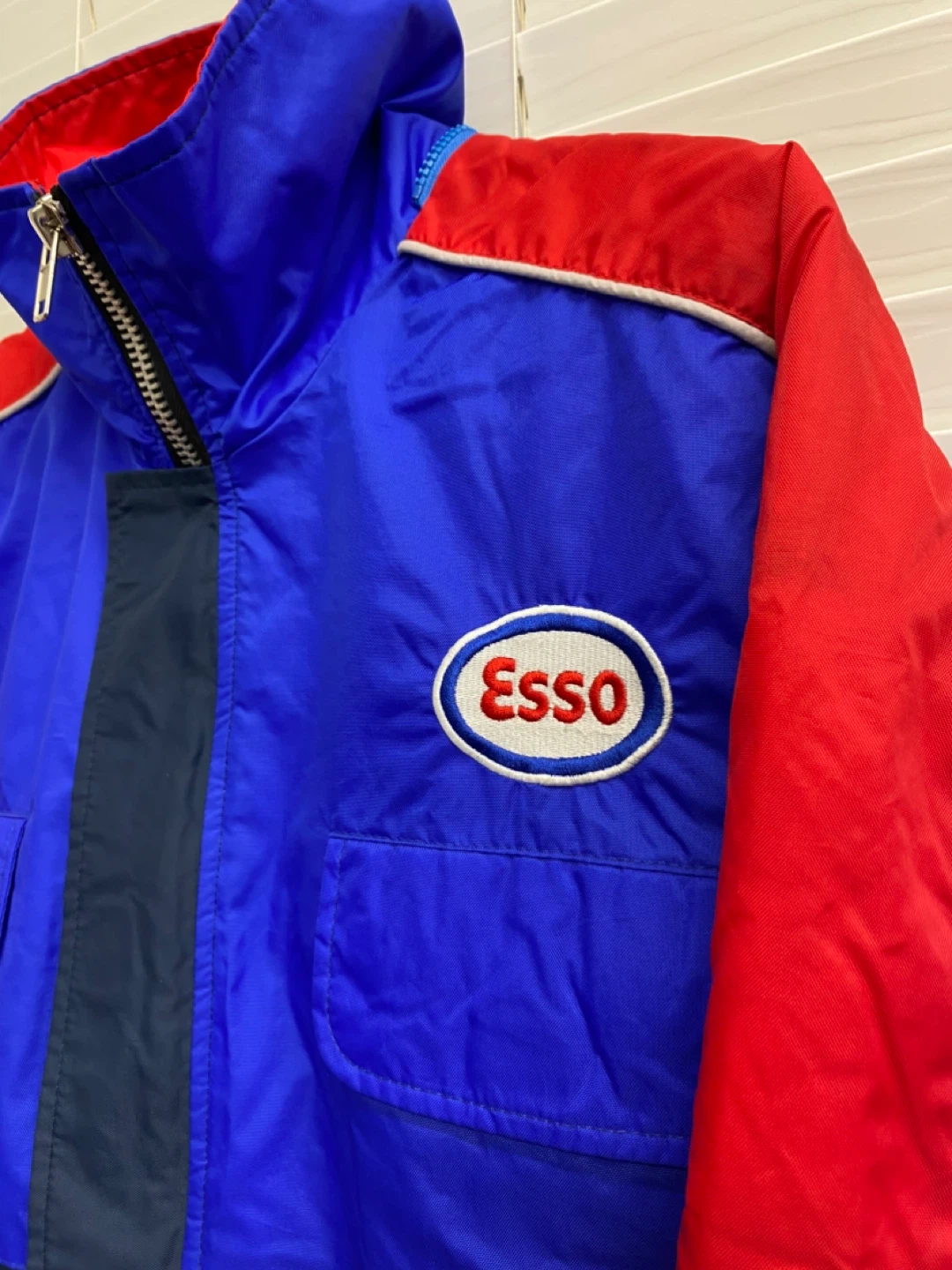 Vintage Rare Esso Gas Imperial Oil Fuel Company Jacket - L - photo 3