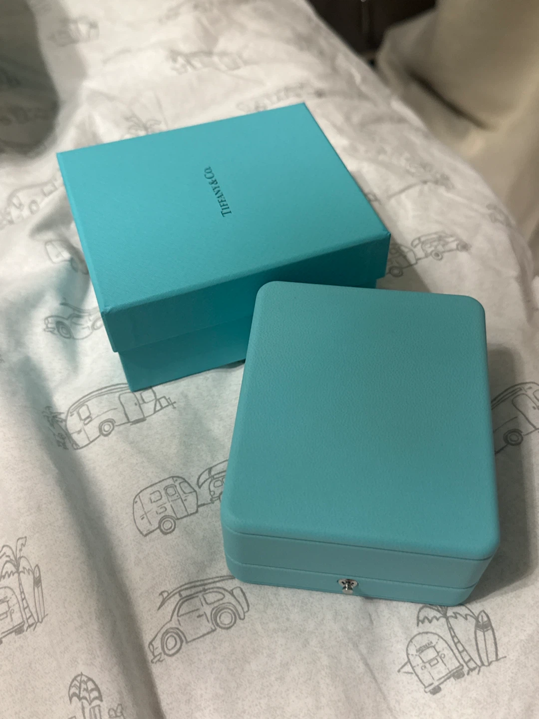 Tiffany & Co. Jewellery Travel Box and Bag Authentic! - photo 2