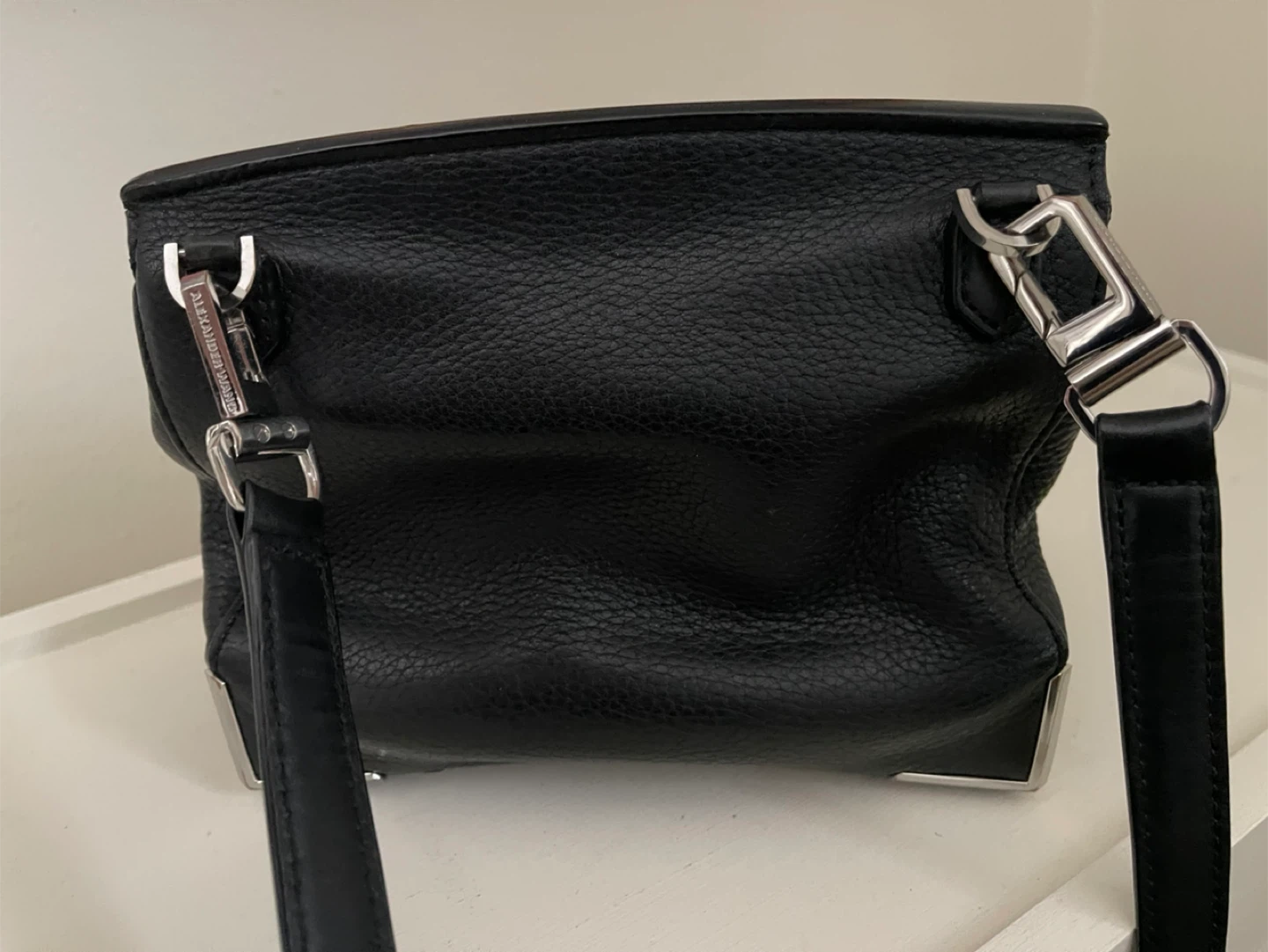 ALEXANDER WANG Marion Prisma Black Leather Bag - photo 5