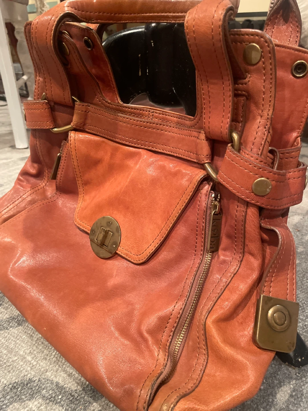 Kooba Leather Satchel Handbag - photo 4