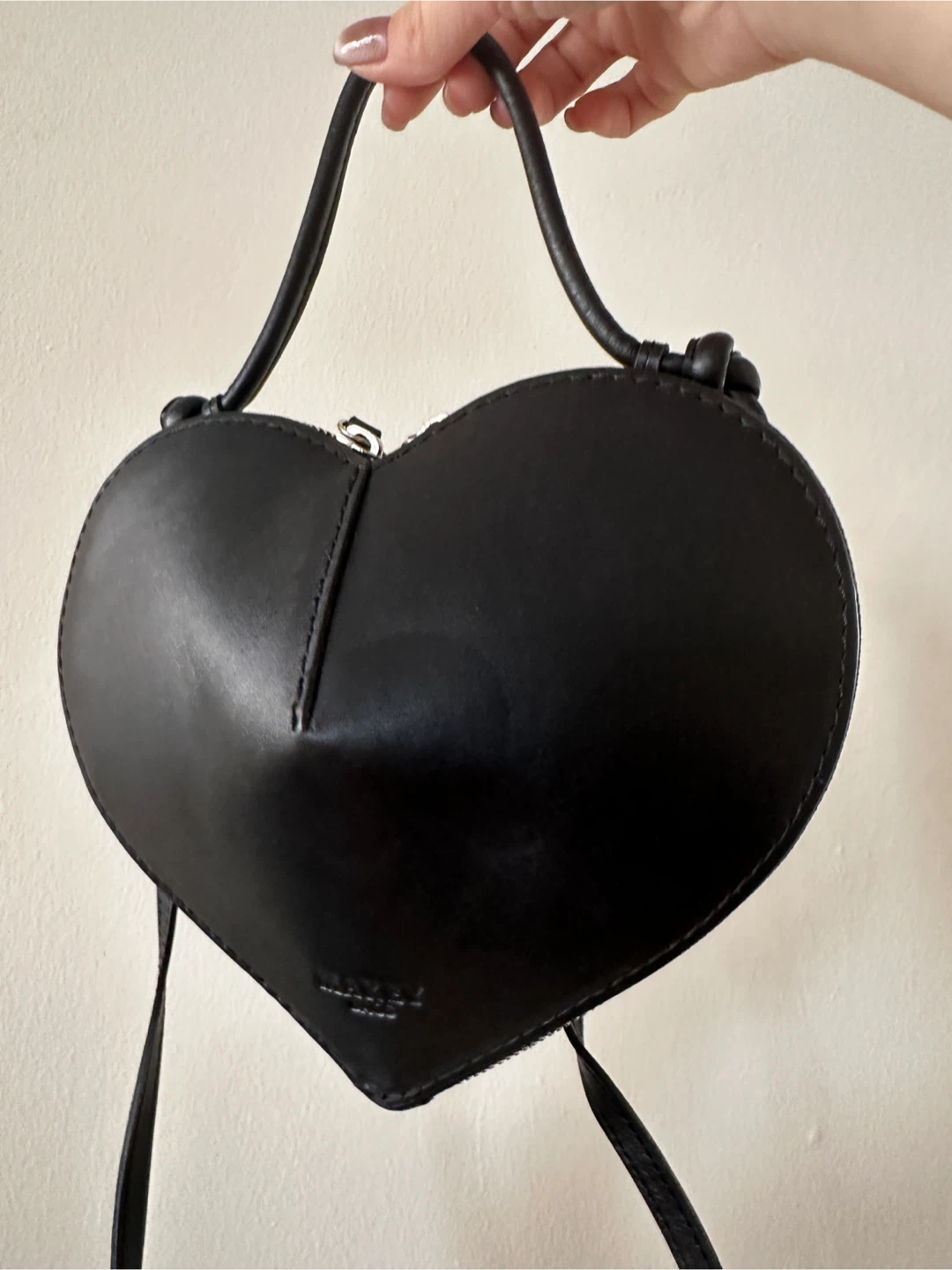 Black Heart Shaped Bag - photo 3
