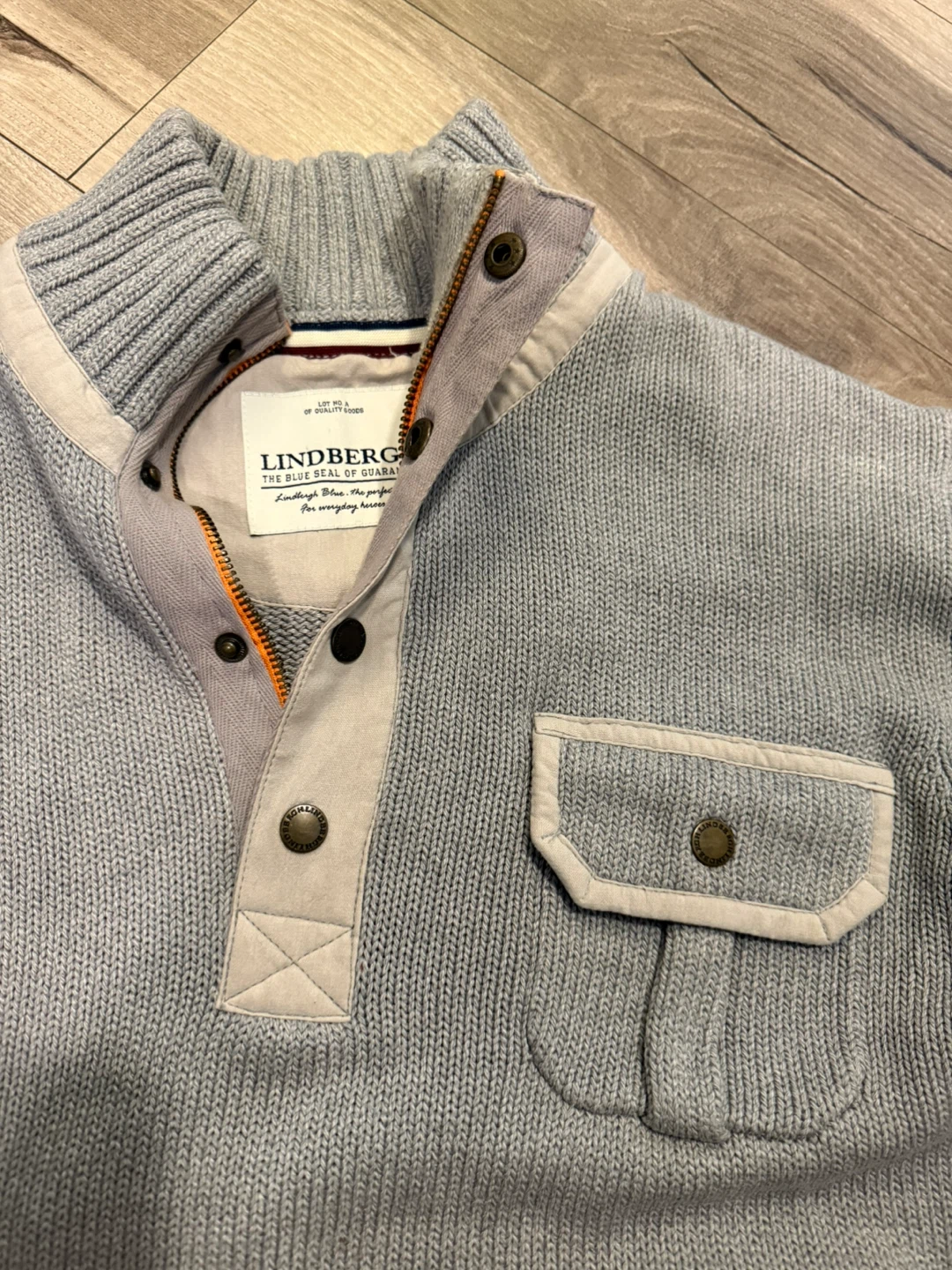 🏆Lindbergh Sweater XL 100%Cotton - photo 3