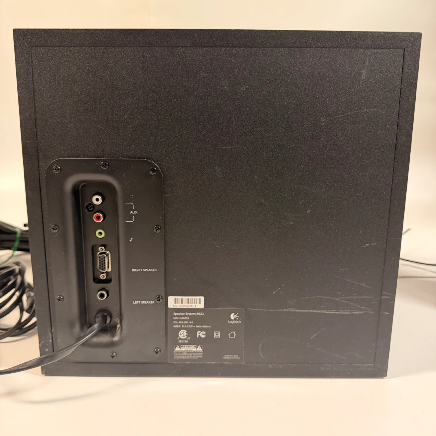Logitech Z623 THX 2.1 Speaker System - photo 5