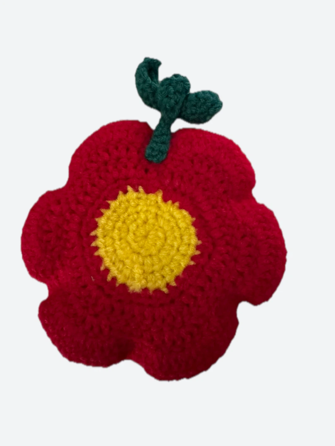 Hand-Crocheted Flower Coaster - photo 2