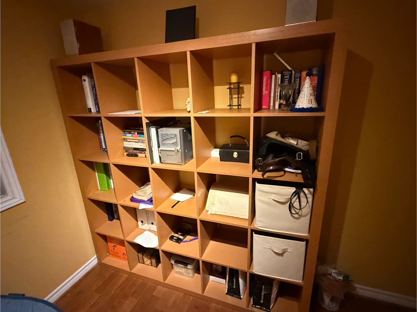 Kallax style cube shelving unit