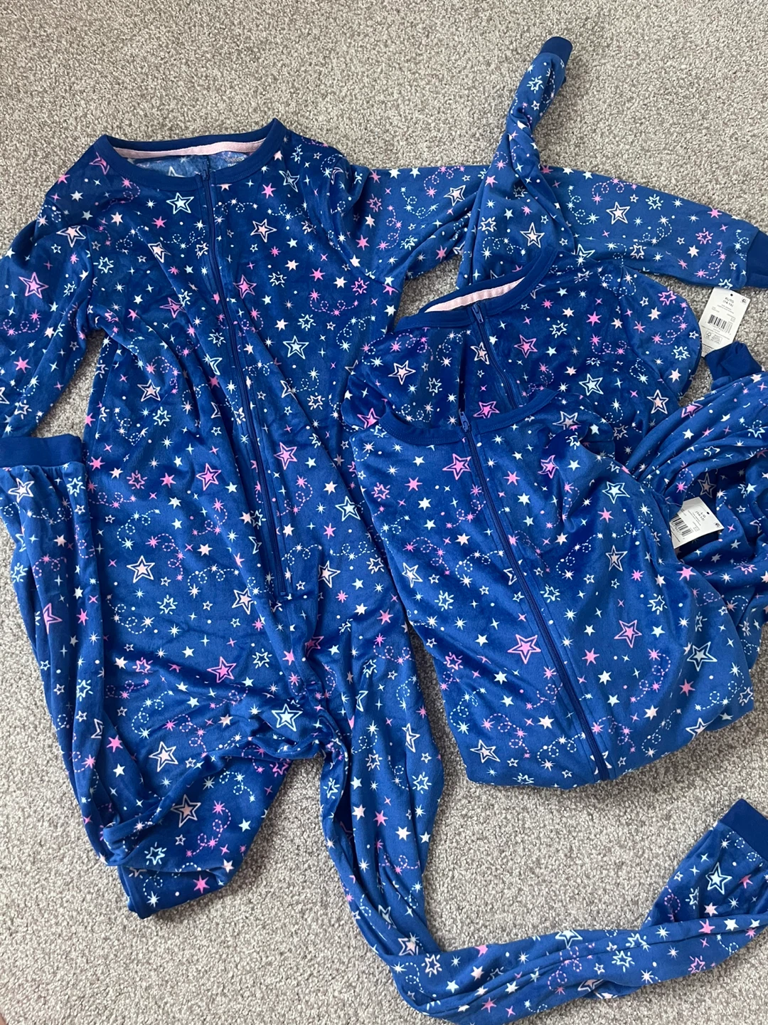 Star Print Pajama onzie 1 L/ 2x XL 🏆
