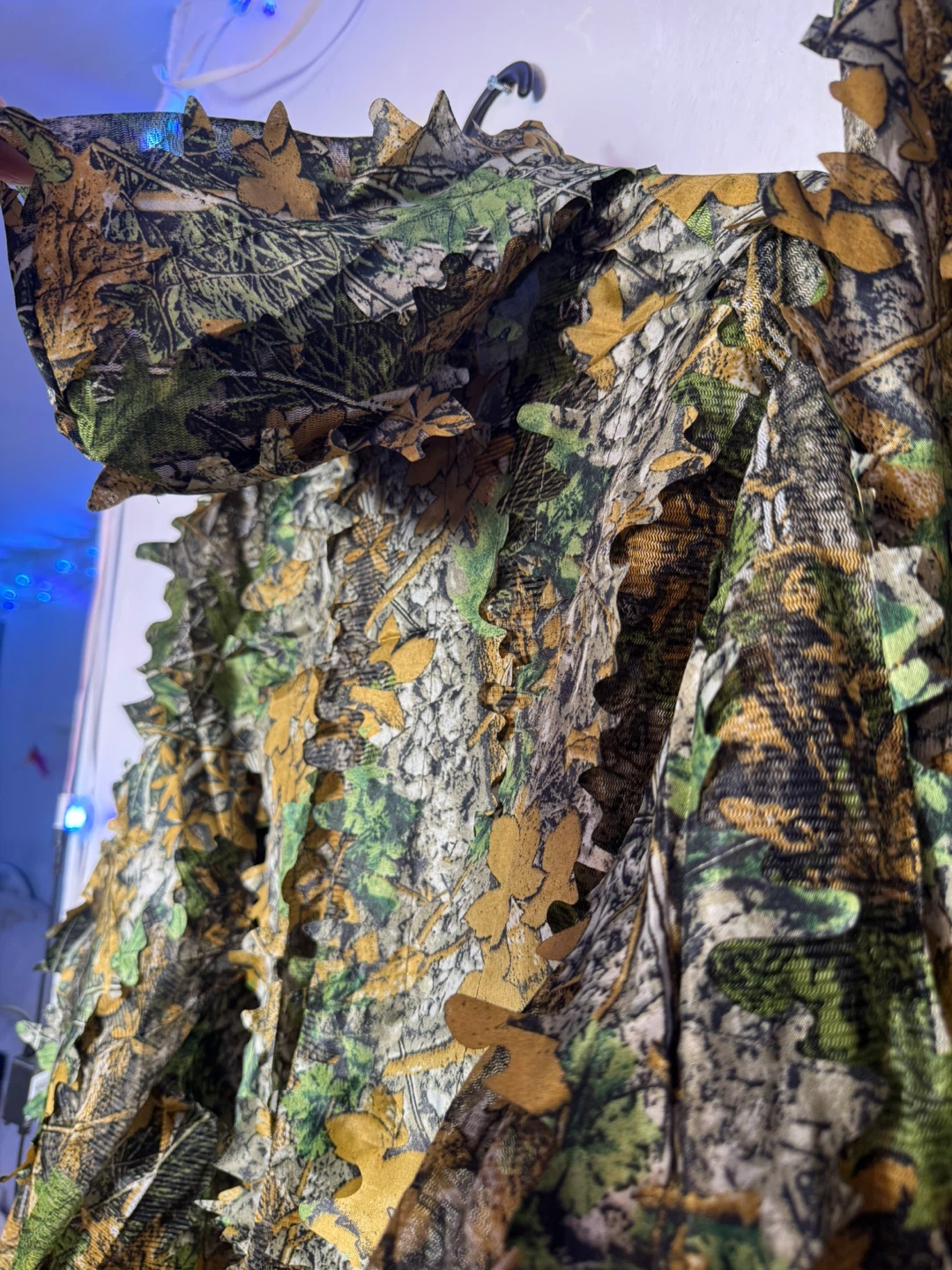 Camouflage Ghillie Suit Jacket and Pants Set - photo 4