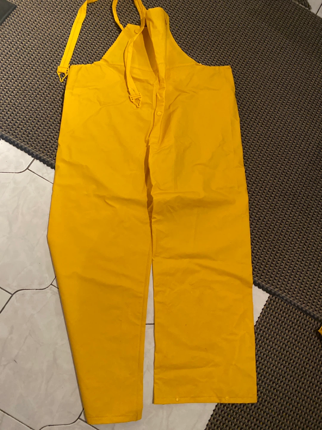 Yellow Storm Fighter Rain Suit 🏆Jacket and Pants - photo 3