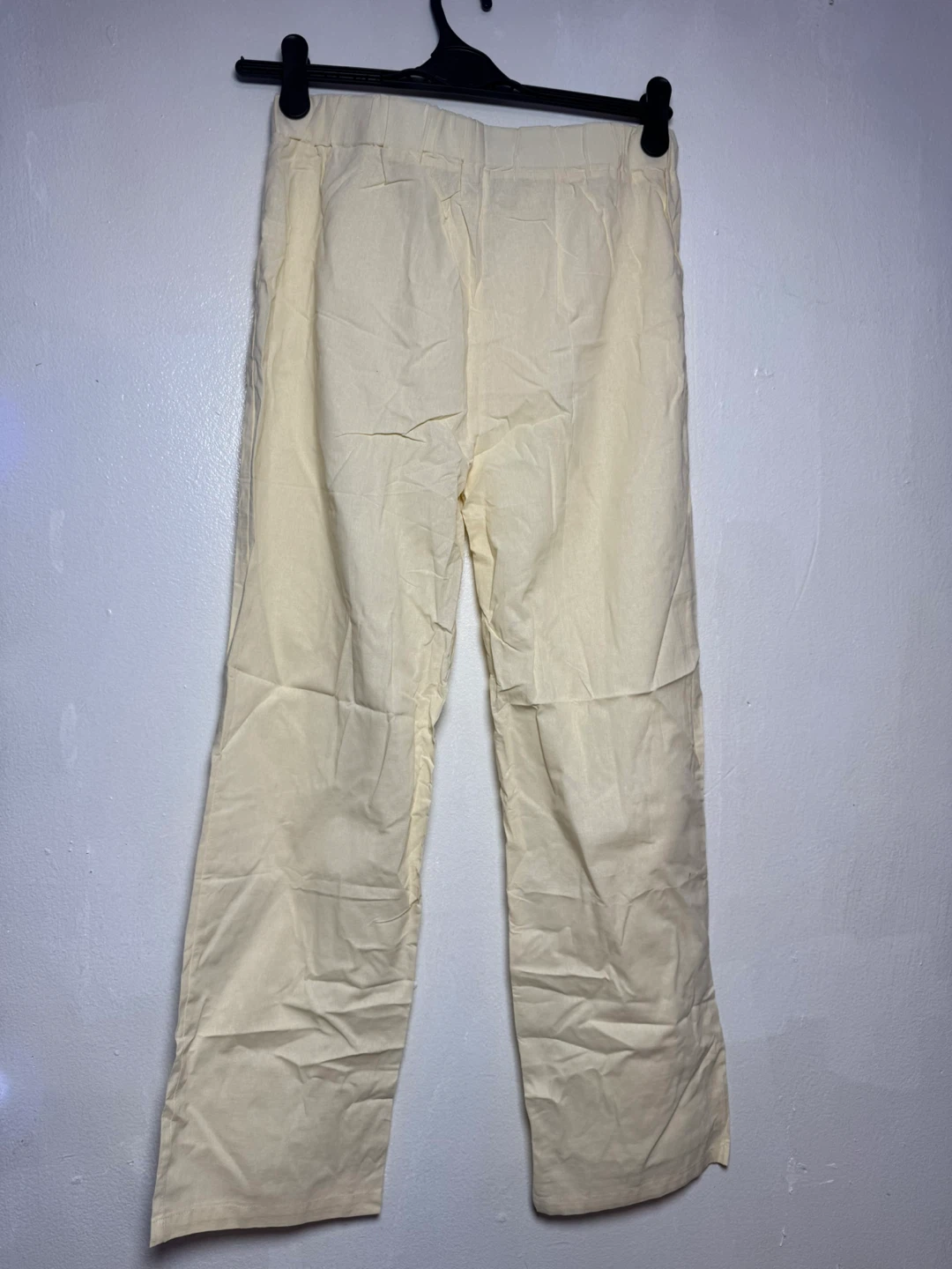 XXL Cream Linen Blend Two-Piece Set - photo 3