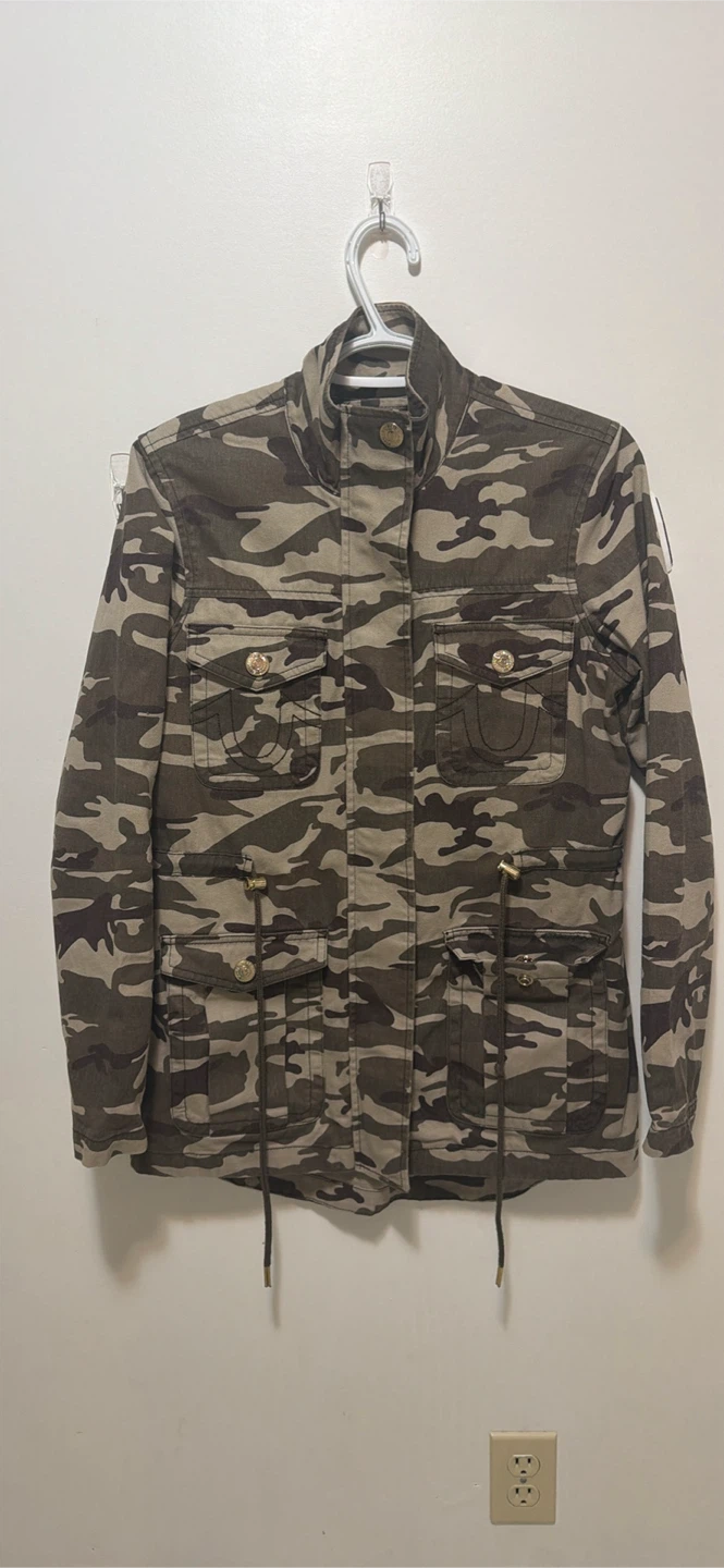 True Religion Camo Utility Jacket XS/TP