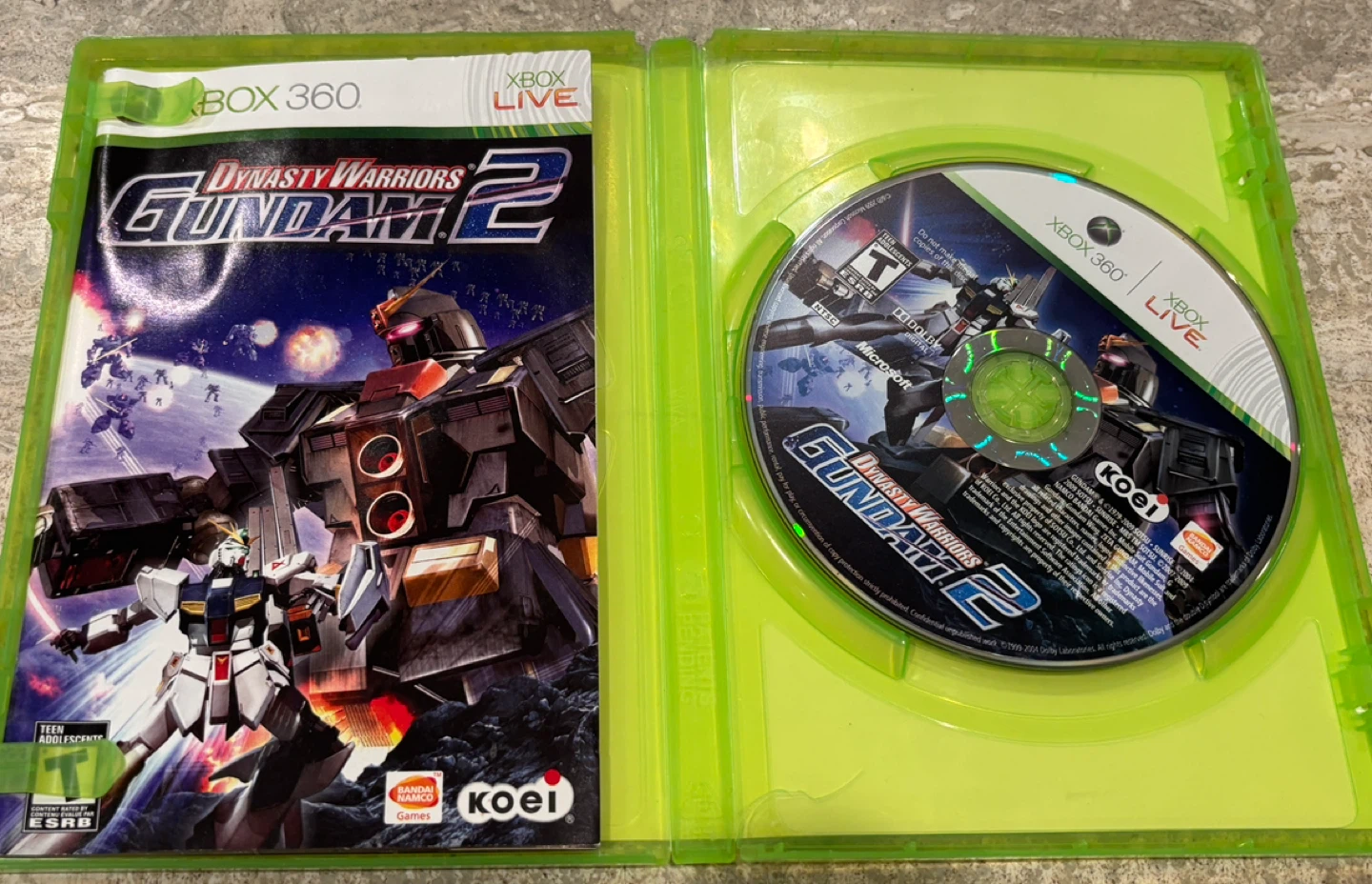 Dynasty Warriors Gundam 2 Xbox 360 Game - photo 2