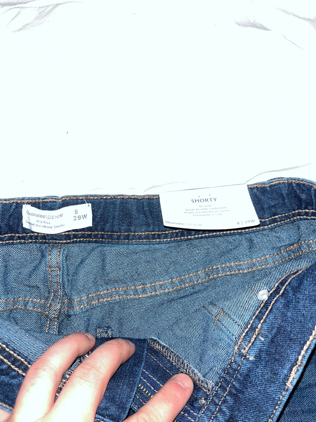 Bluenotes Denim Shorts Size 8 29W - photo 3