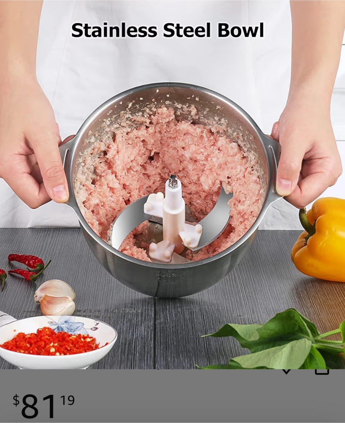 Grinder and Food Chopper - photo 5